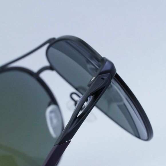 Nike CLUB NINE DQ0924 012 Sunglasses Black Aviator Frame, Ultraviolet Lenses - Picture 3 of 9
